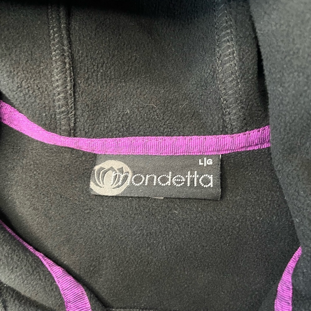 Black Jacket with Purple Accents - Picture 6 of 8